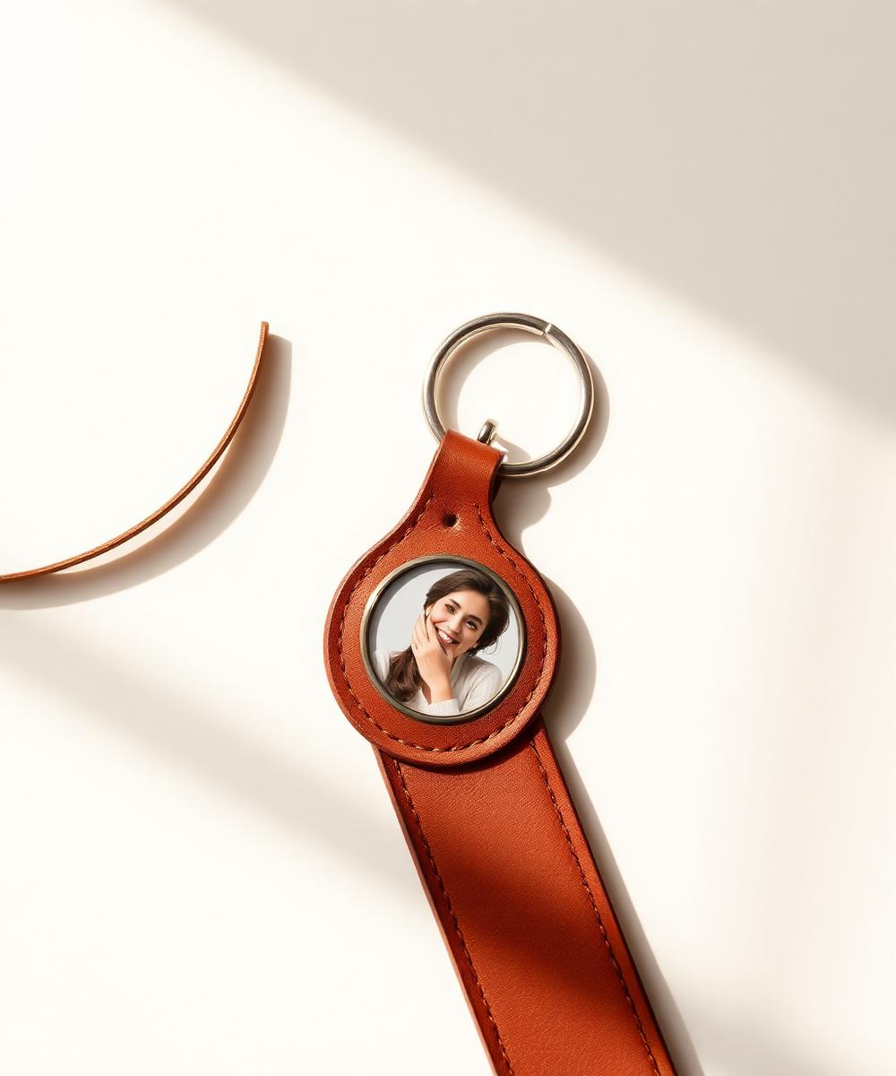 Full-grain keychain